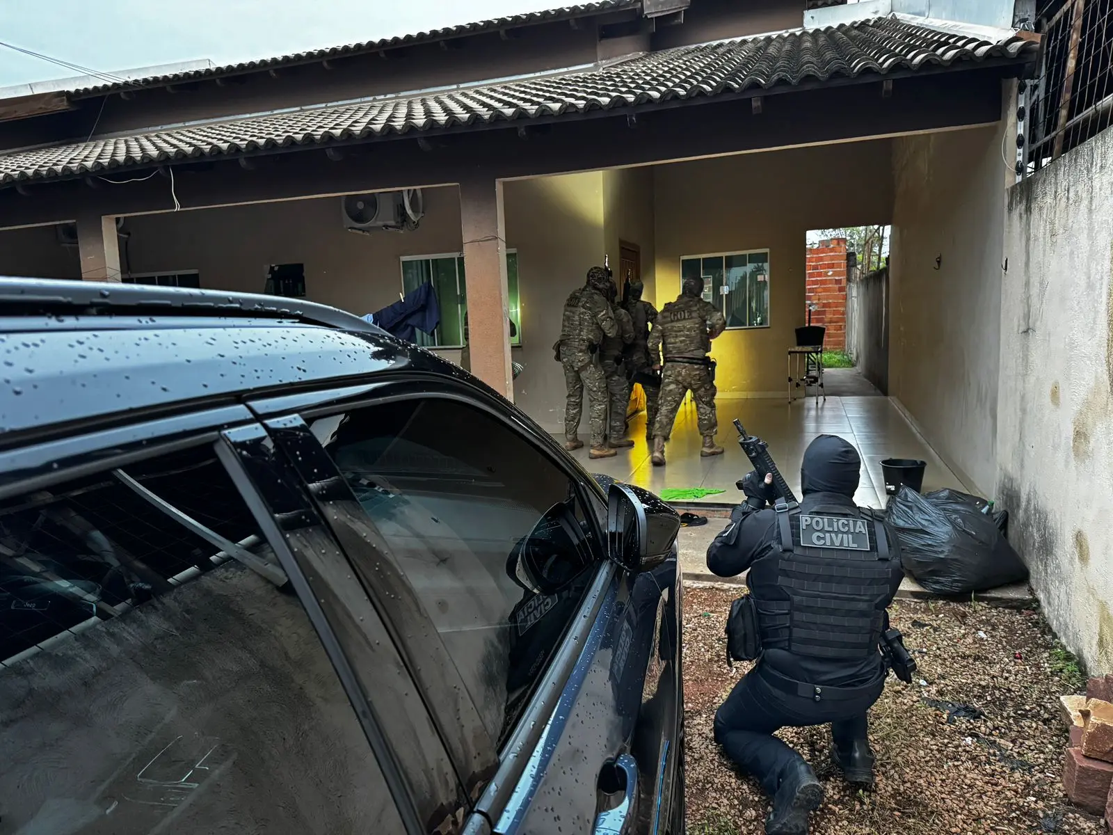Operação Ponto Final: Polícia cumpre 37 mandados contra facção em Nova Mutum